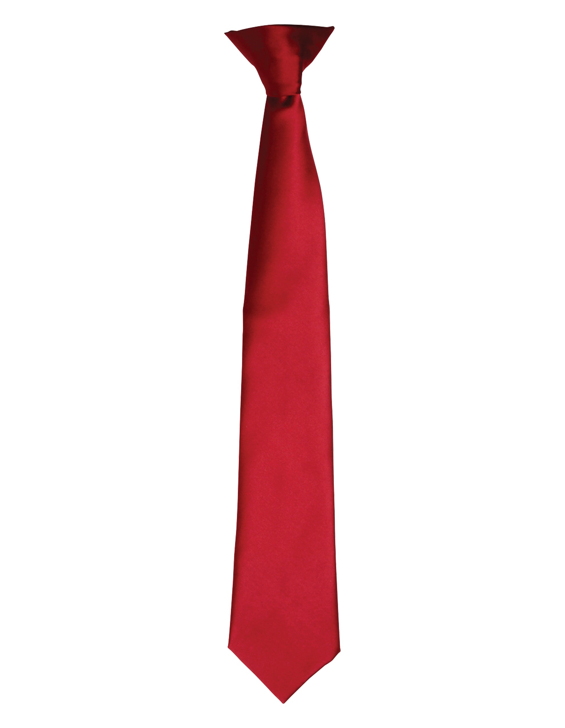 Colours Satin Clip Tie - P755