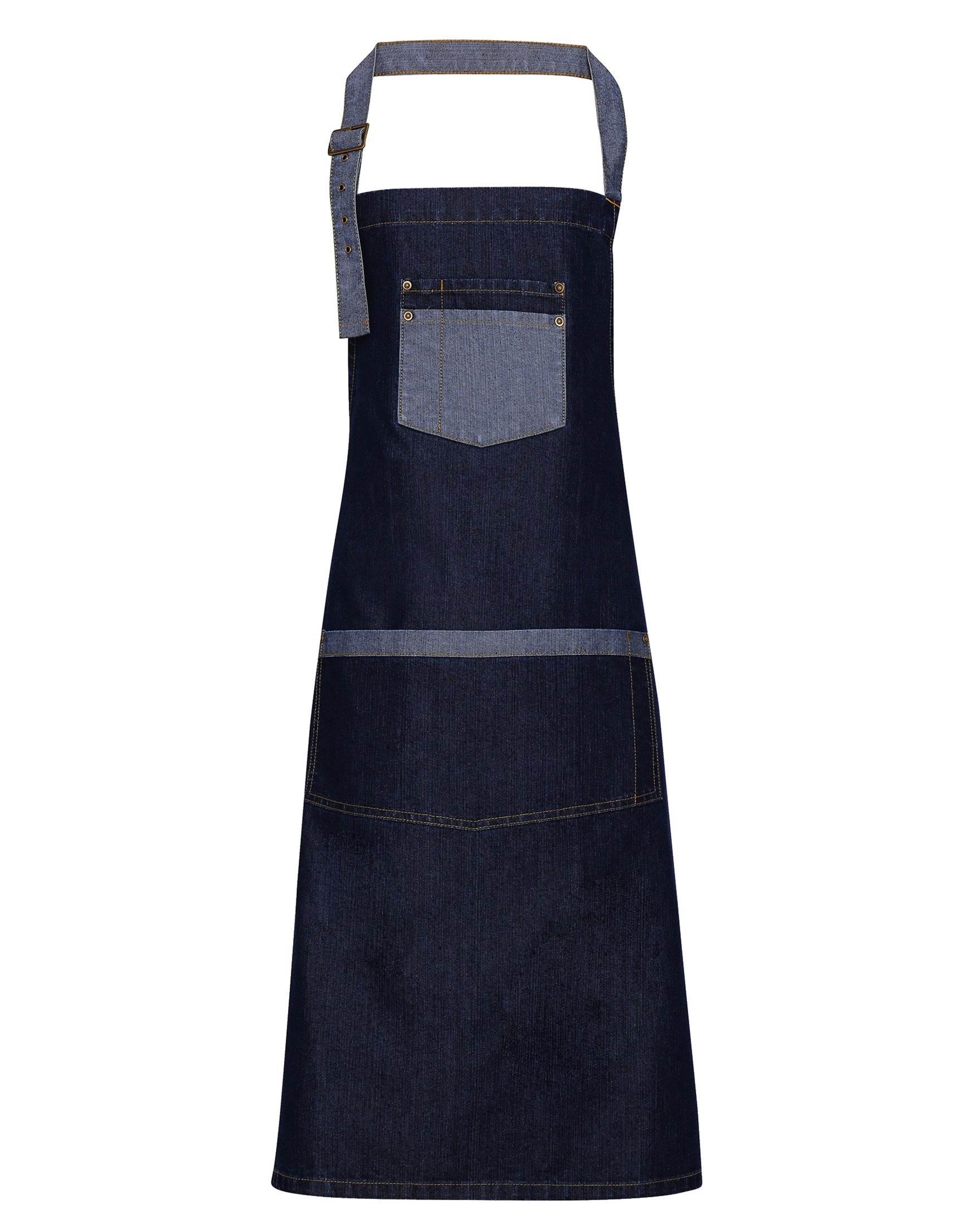 Domain Contrast Bib Apron