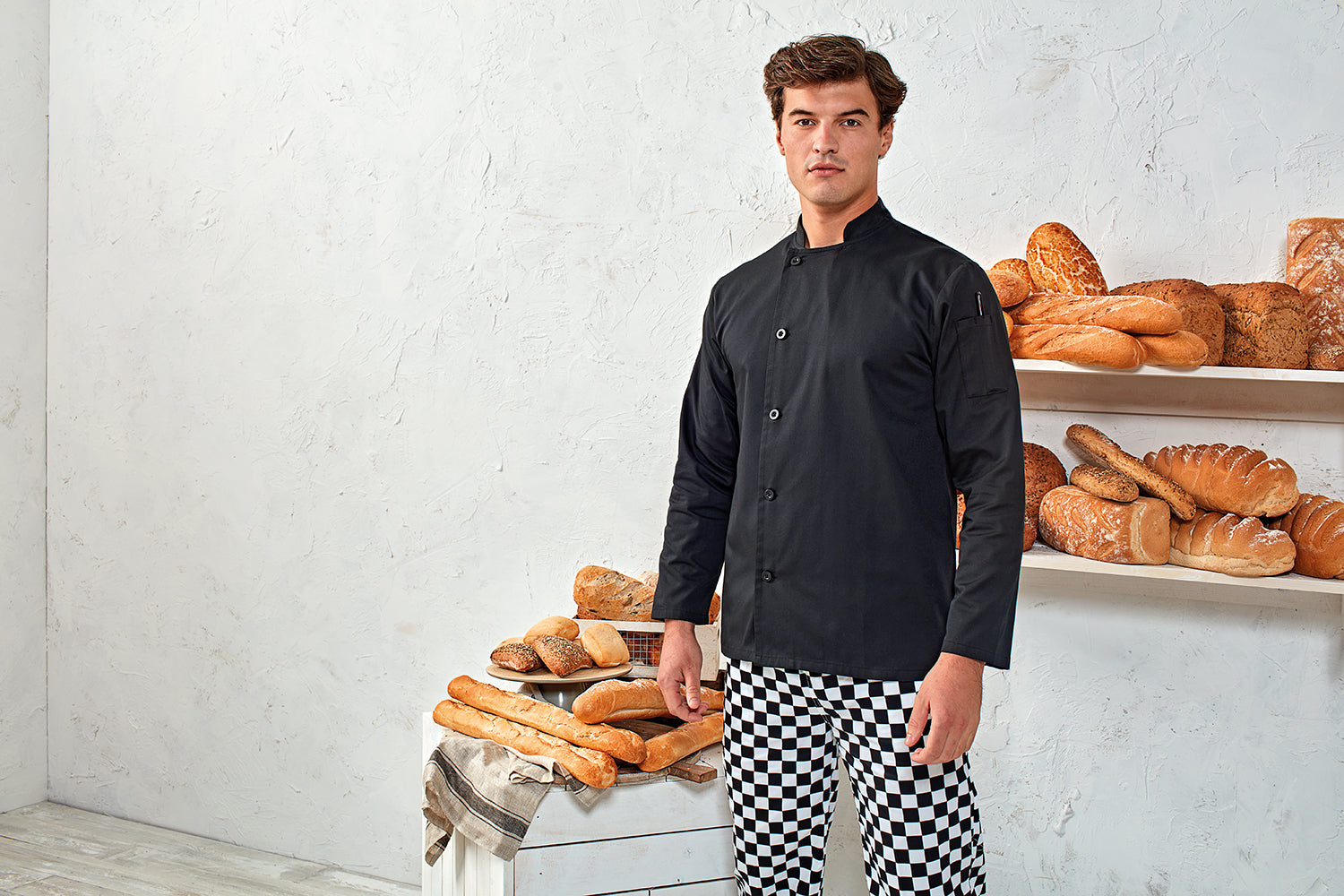 Essential Chefs Jacket L/S - P901