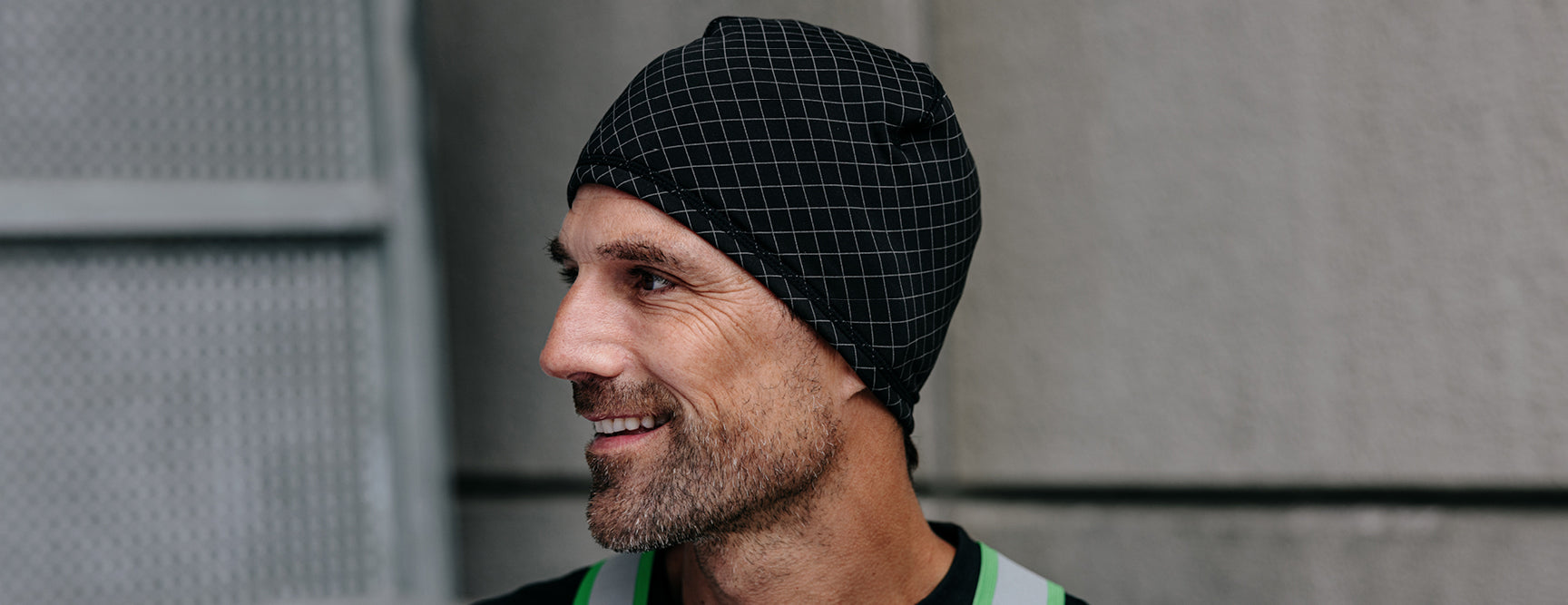 Concept teknisk reflex beanie - N955