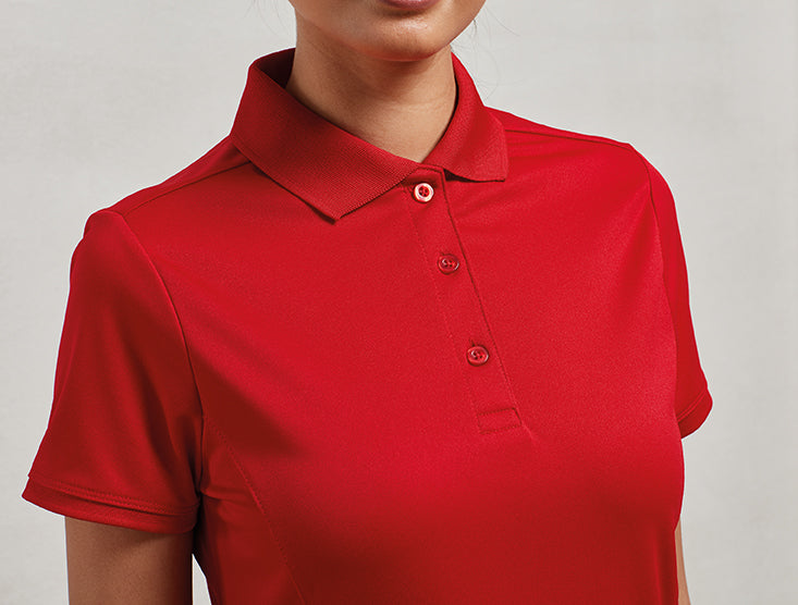 Ladies Coolchecker Pique - P616
