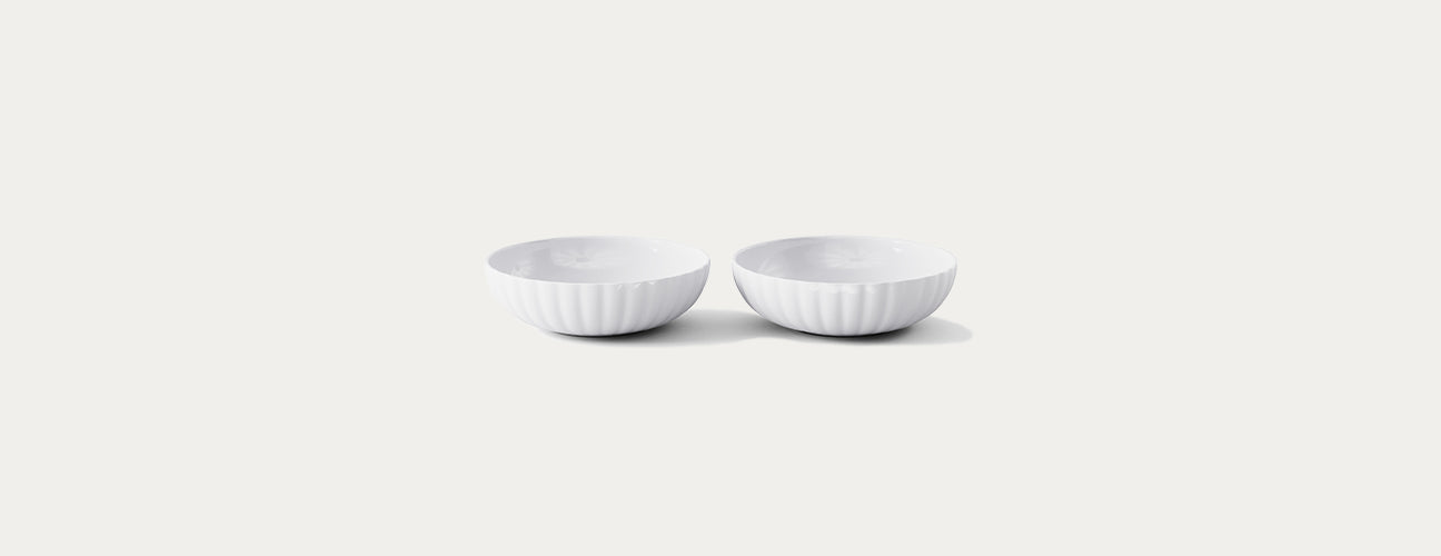Bernadotte Bowl (2 pcs) Porcelain - FIGJ10020525