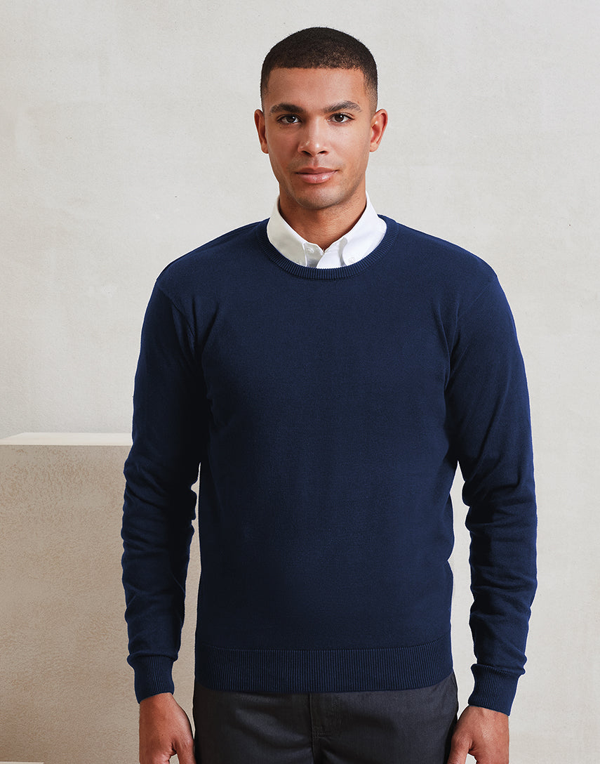 Mens Crew Neck Cotton - P692
