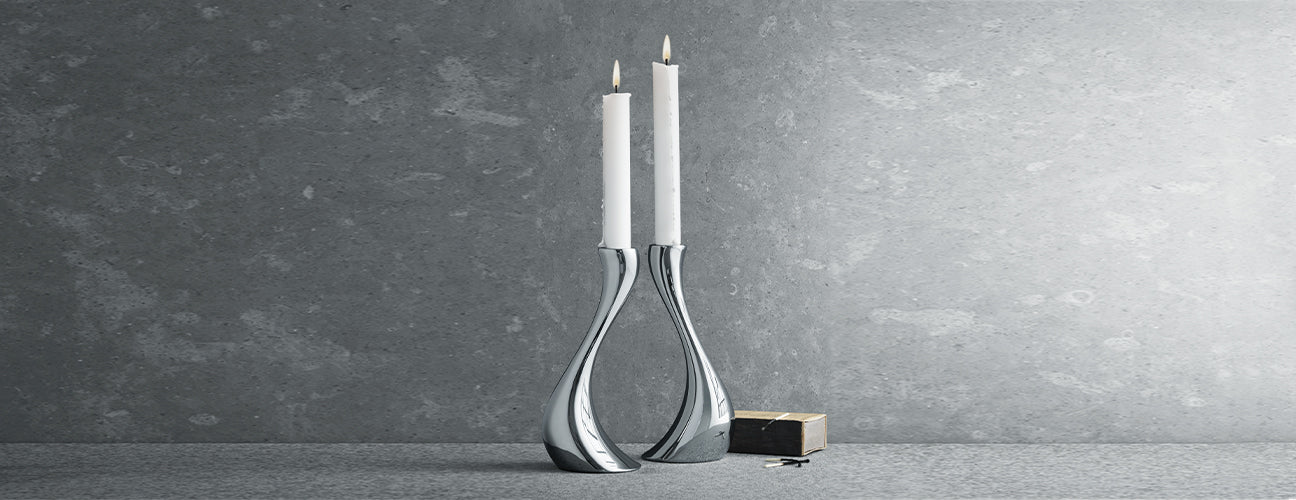 Cobra Candleholder Medium 2 Stk. - FIGJ3586579