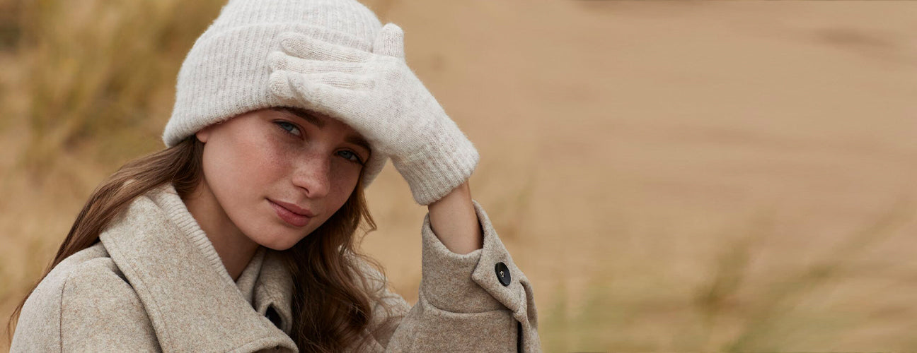 Cosy Ribbed Cuff Gloves - BBB387