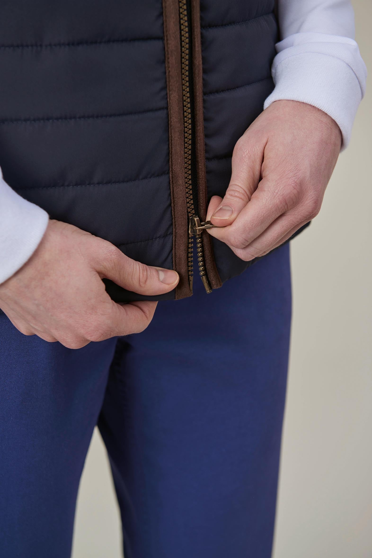 Madison Quilted Vest (D) - TV2377