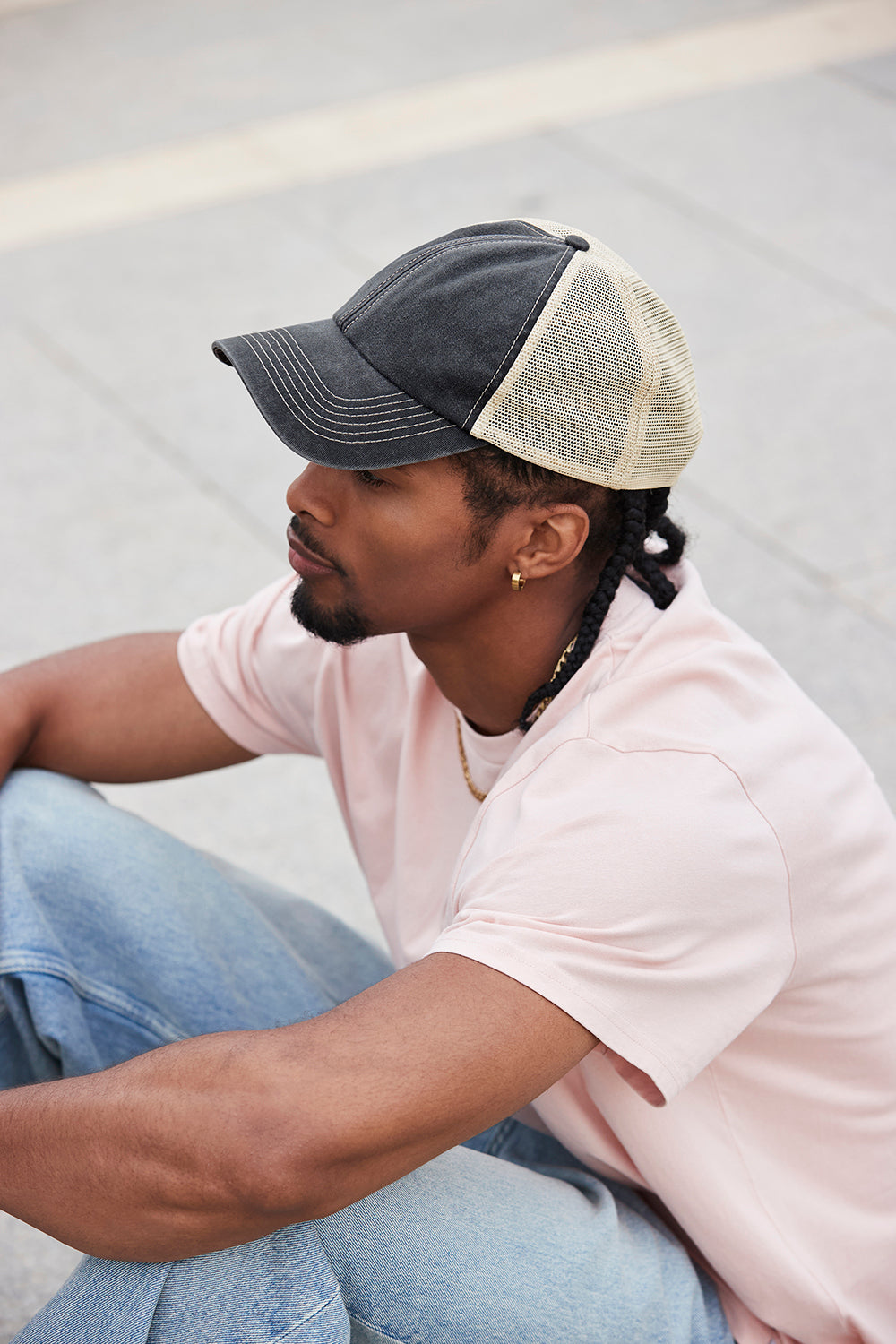 6 Panel Vintage Trucker - BBB672